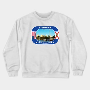 Florida, Clearwater City, USA Crewneck Sweatshirt